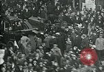 Image of armistice celebration with effigy Paris France, 1918, second 10 stock footage video 65675026313