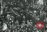 Image of armistice celebration with effigy Paris France, 1918, second 11 stock footage video 65675026313