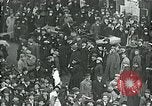 Image of armistice celebration with effigy Paris France, 1918, second 13 stock footage video 65675026313