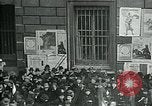 Image of armistice celebration with effigy Paris France, 1918, second 15 stock footage video 65675026313