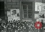 Image of armistice celebration with effigy Paris France, 1918, second 16 stock footage video 65675026313