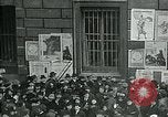 Image of armistice celebration with effigy Paris France, 1918, second 17 stock footage video 65675026313