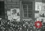 Image of armistice celebration with effigy Paris France, 1918, second 19 stock footage video 65675026313