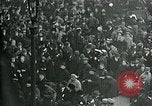 Image of armistice celebration with effigy Paris France, 1918, second 22 stock footage video 65675026313