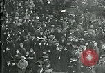Image of armistice celebration with effigy Paris France, 1918, second 23 stock footage video 65675026313