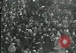 Image of armistice celebration with effigy Paris France, 1918, second 24 stock footage video 65675026313