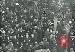 Image of armistice celebration with effigy Paris France, 1918, second 26 stock footage video 65675026313