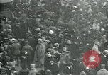 Image of armistice celebration with effigy Paris France, 1918, second 29 stock footage video 65675026313