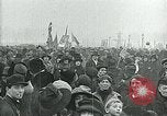 Image of armistice celebration with effigy Paris France, 1918, second 33 stock footage video 65675026313