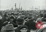 Image of armistice celebration with effigy Paris France, 1918, second 44 stock footage video 65675026313