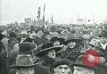Image of armistice celebration with effigy Paris France, 1918, second 47 stock footage video 65675026313