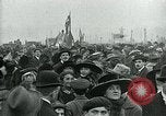 Image of armistice celebration with effigy Paris France, 1918, second 49 stock footage video 65675026313
