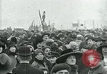 Image of armistice celebration with effigy Paris France, 1918, second 50 stock footage video 65675026313