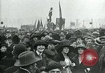 Image of armistice celebration with effigy Paris France, 1918, second 54 stock footage video 65675026313