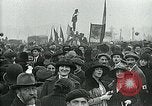 Image of armistice celebration with effigy Paris France, 1918, second 55 stock footage video 65675026313