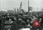 Image of armistice celebration with effigy Paris France, 1918, second 56 stock footage video 65675026313