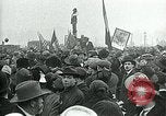 Image of armistice celebration with effigy Paris France, 1918, second 57 stock footage video 65675026313