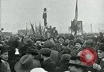 Image of armistice celebration with effigy Paris France, 1918, second 58 stock footage video 65675026313