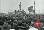 Image of armistice celebration with effigy Paris France, 1918, second 59 stock footage video 65675026313