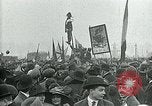 Image of armistice celebration with effigy Paris France, 1918, second 61 stock footage video 65675026313