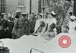 Standbild König George V und Königin besuchen verletzte amerikanische Soldaten Kent England, 1918, aus Sekunde 33 historischem Filmmaterial Videoclip 65675026314