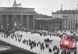 Image of Brandenburg gate Berlin Germany, 1919, second 3 stock footage video 65675026323
