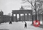 Image of Brandenburg gate Berlin Germany, 1919, second 38 stock footage video 65675026323