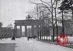 Image of Brandenburg gate Berlin Germany, 1919, second 42 stock footage video 65675026323