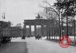 Image of Brandenburg gate Berlin Germany, 1919, second 43 stock footage video 65675026323