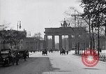 Image of Brandenburg gate Berlin Germany, 1919, second 44 stock footage video 65675026323