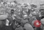 Image of American and European troops celebrate end of World War I Europe, 1919, second 4 stock footage video 65675026329