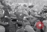 Image of American and European troops celebrate end of World War I Europe, 1919, second 6 stock footage video 65675026329
