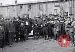 Image of American and European troops celebrate end of World War I Europe, 1919, second 21 stock footage video 65675026329