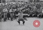 Image of American and European troops celebrate end of World War I Europe, 1919, second 33 stock footage video 65675026329