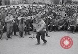 Image of American and European troops celebrate end of World War I Europe, 1919, second 35 stock footage video 65675026329