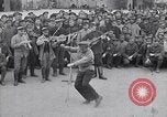 Image of American and European troops celebrate end of World War I Europe, 1919, second 37 stock footage video 65675026329