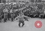 Image of American and European troops celebrate end of World War I Europe, 1919, second 38 stock footage video 65675026329