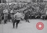 Image of American and European troops celebrate end of World War I Europe, 1919, second 45 stock footage video 65675026329