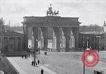 Image of Brandenburg Gate Berlin Germany, 1919, second 1 stock footage video 65675026330