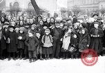 Image of soup kitchen Prague Czechoslovakia, 1919, second 46 stock footage video 65675026335