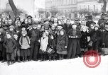 Image of soup kitchen Prague Czechoslovakia, 1919, second 51 stock footage video 65675026335