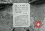 Image of propaganda document France, 1918, second 16 stock footage video 65675026346