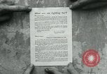 Image of propaganda document France, 1918, second 35 stock footage video 65675026346