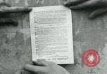 Image of propaganda document France, 1918, second 44 stock footage video 65675026346
