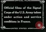 Image of Saint Mihiel Drive France, 1918, second 6 stock footage video 65675026352