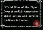 Image of Saint Mihiel Drive France, 1918, second 8 stock footage video 65675026352