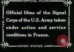 Image of Saint Mihiel Drive France, 1918, second 9 stock footage video 65675026352