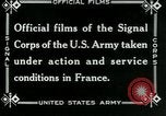 Image of Saint Mihiel Drive France, 1918, second 10 stock footage video 65675026352