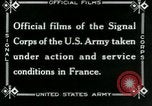 Image of Saint Mihiel Drive France, 1918, second 12 stock footage video 65675026352