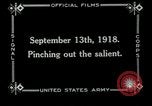 Image of Saint Mihiel Drive France, 1918, second 1 stock footage video 65675026358